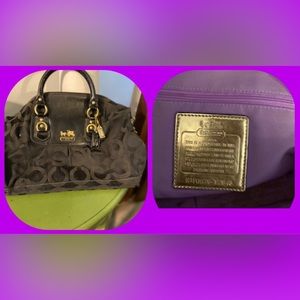 Coach letter bag